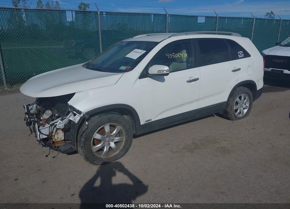 2012 KIA SORENTO LX V6 VIN: 5XYKTDA25CG287115