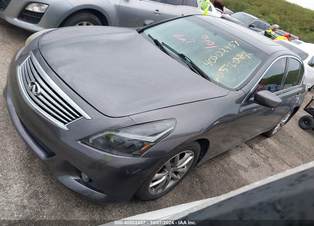 2011 INFINITI G37X VIN: JN1CV6AR8BM404435