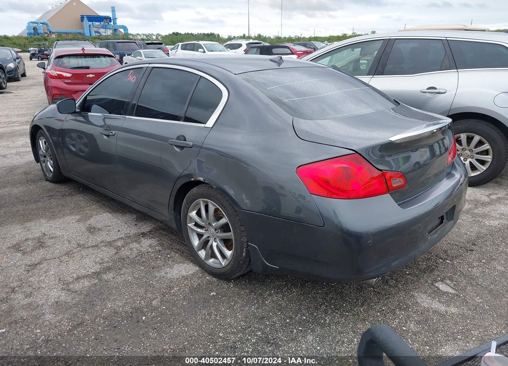 2011 INFINITI G37X VIN: JN1CV6AR8BM404435