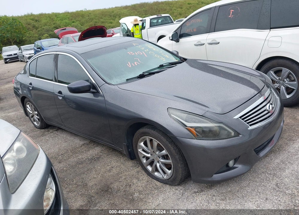 2011 INFINITI G37X VIN: JN1CV6AR8BM404435