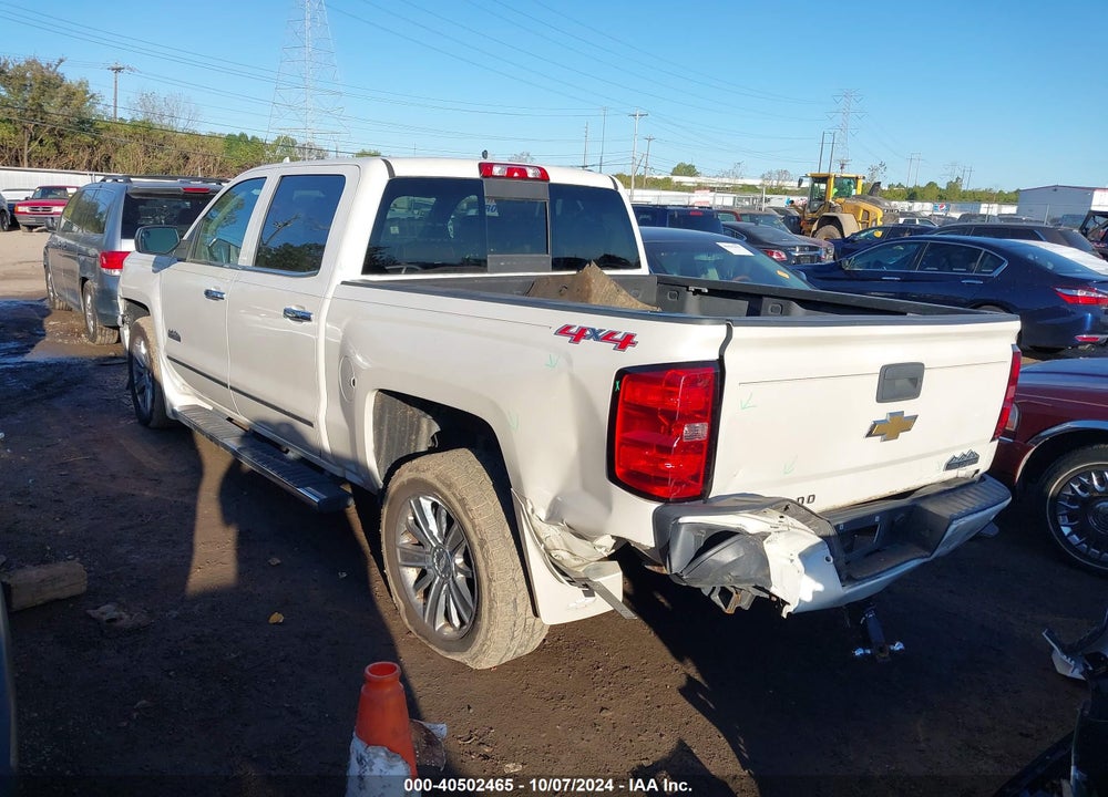 2015 CHEVROLET SILVERADO 1500 HIGH COUNTRY VIN: 3GCUKTEC2FG126266