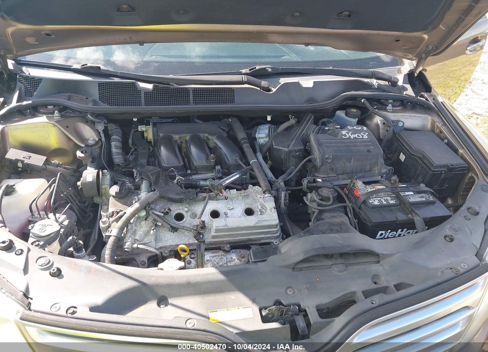 2012 TOYOTA VENZA XLE V6 VIN: 4T3ZK3BBXCU046887