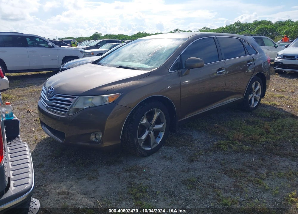 2012 TOYOTA VENZA XLE V6 VIN: 4T3ZK3BBXCU046887