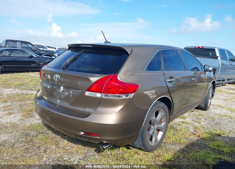 2012 TOYOTA VENZA XLE V6 VIN: 4T3ZK3BBXCU046887