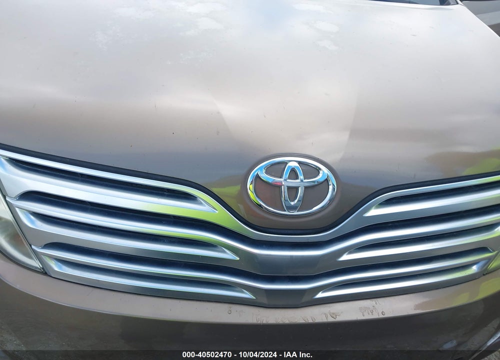 2012 TOYOTA VENZA XLE V6 VIN: 4T3ZK3BBXCU046887