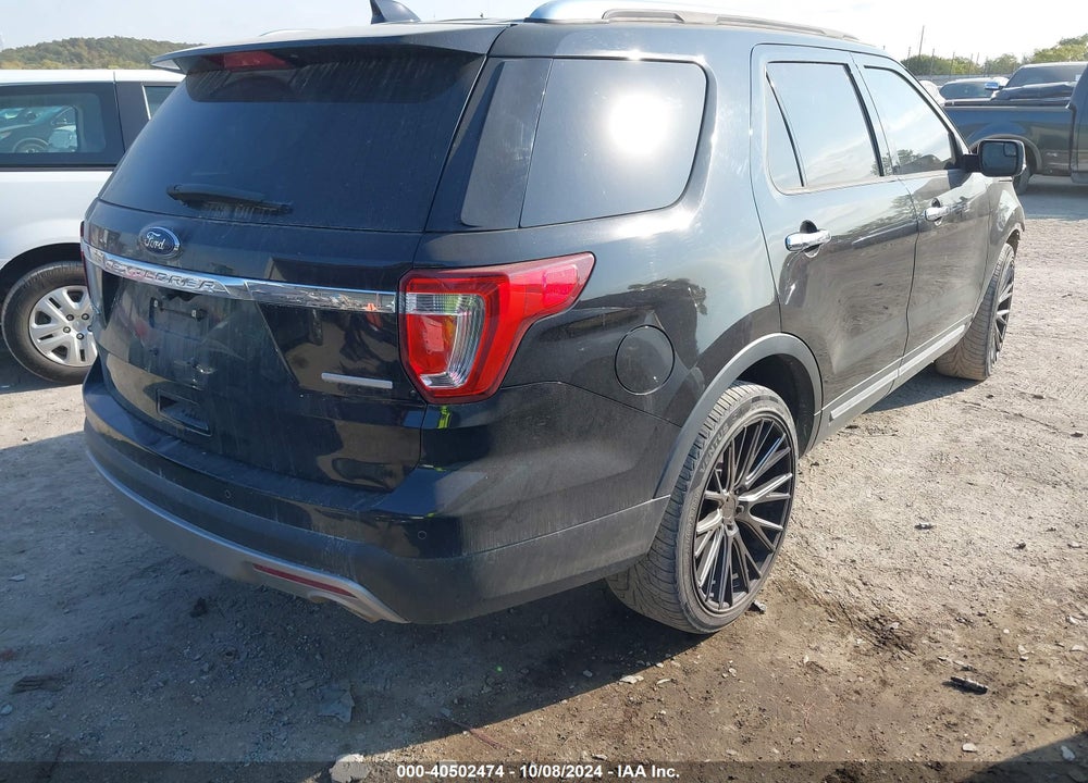 2016 FORD EXPLORER LIMITED VIN: 1FM5K7F80GGC47229