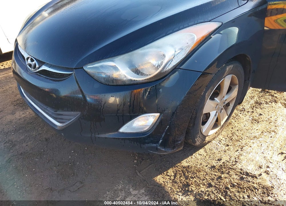 2013 HYUNDAI ELANTRA GLS VIN: 5NPDH4AE7DH398716