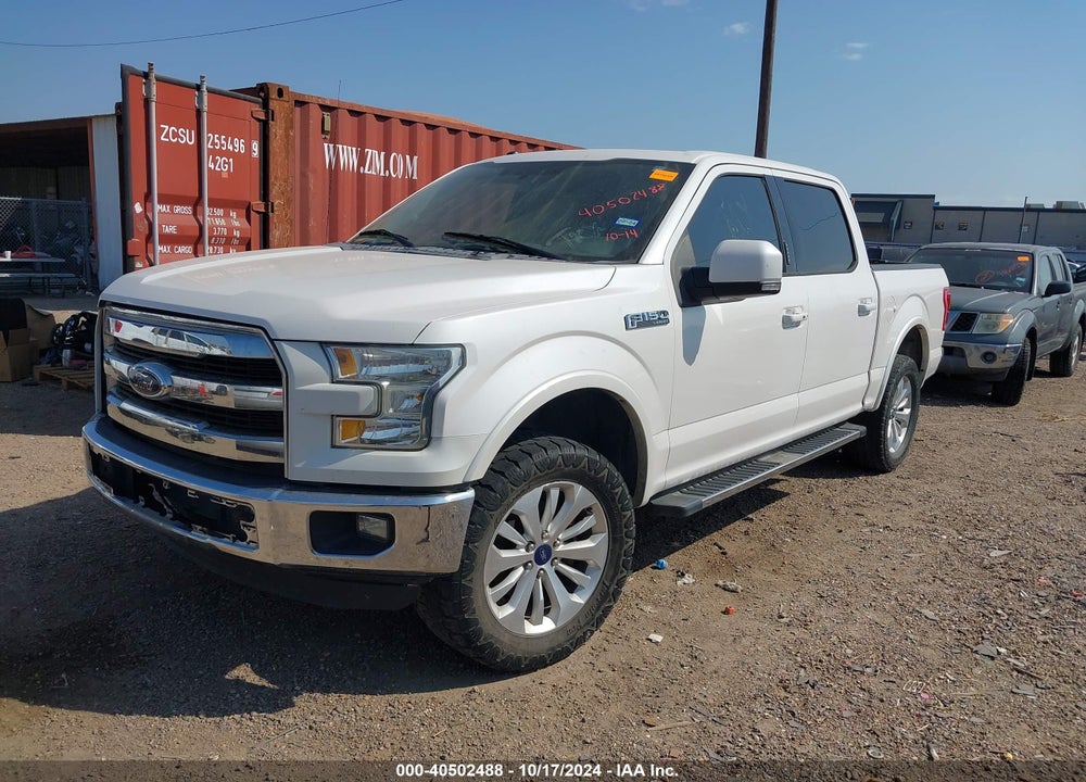 2015 FORD F-150 LARIAT VIN: 1FTEW1CF5FFA15450