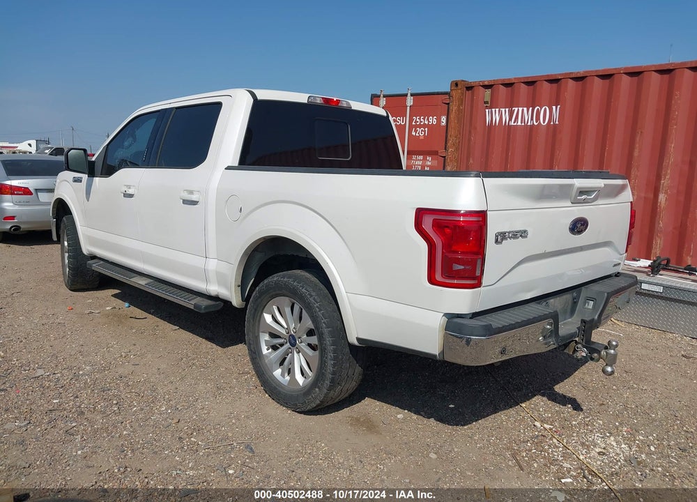2015 FORD F-150 LARIAT VIN: 1FTEW1CF5FFA15450