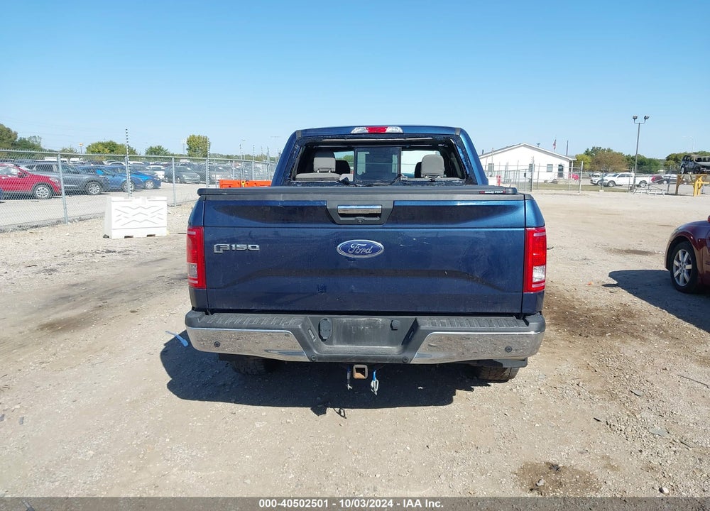 2016 FORD F-150 XLT VIN: 1FTEW1EP5GFB97870