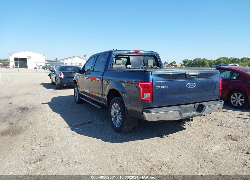 2016 FORD F-150 XLT VIN: 1FTEW1EP5GFB97870
