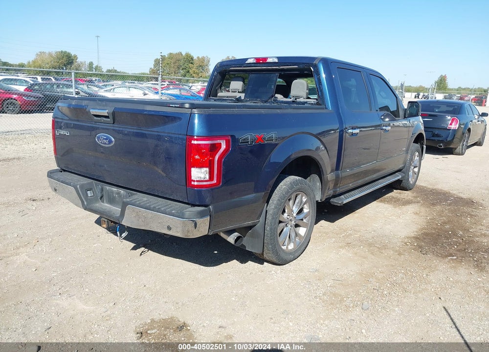 2016 FORD F-150 XLT VIN: 1FTEW1EP5GFB97870