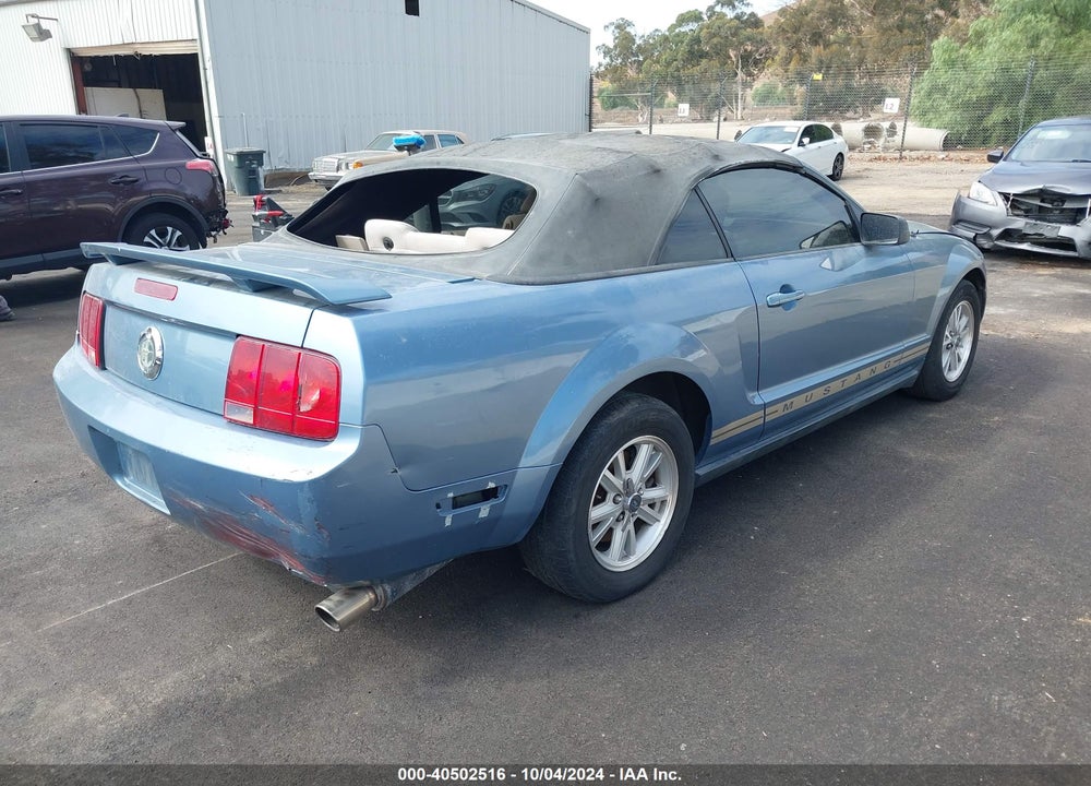2005 FORD MUSTANG VIN: 1ZVFT84N455251018