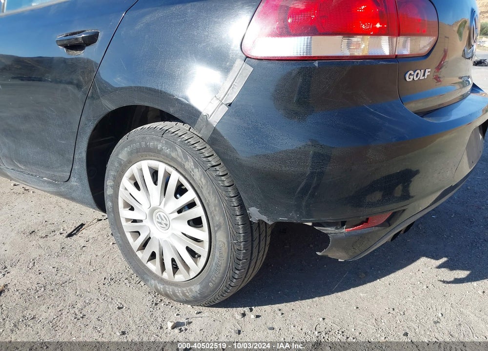 2011 VOLKSWAGEN GOLF 2.5L 4-DOOR VIN: WVWDB7AJ4BW150639