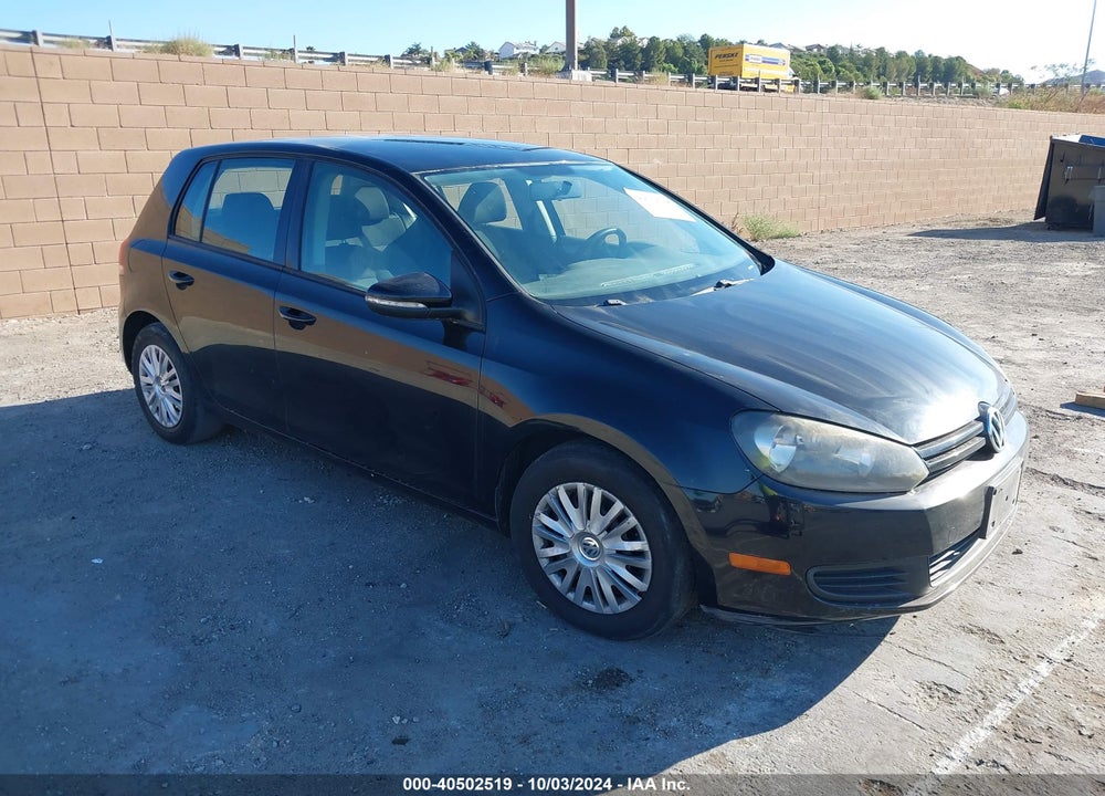 2011 VOLKSWAGEN GOLF 2.5L 4-DOOR VIN: WVWDB7AJ4BW150639