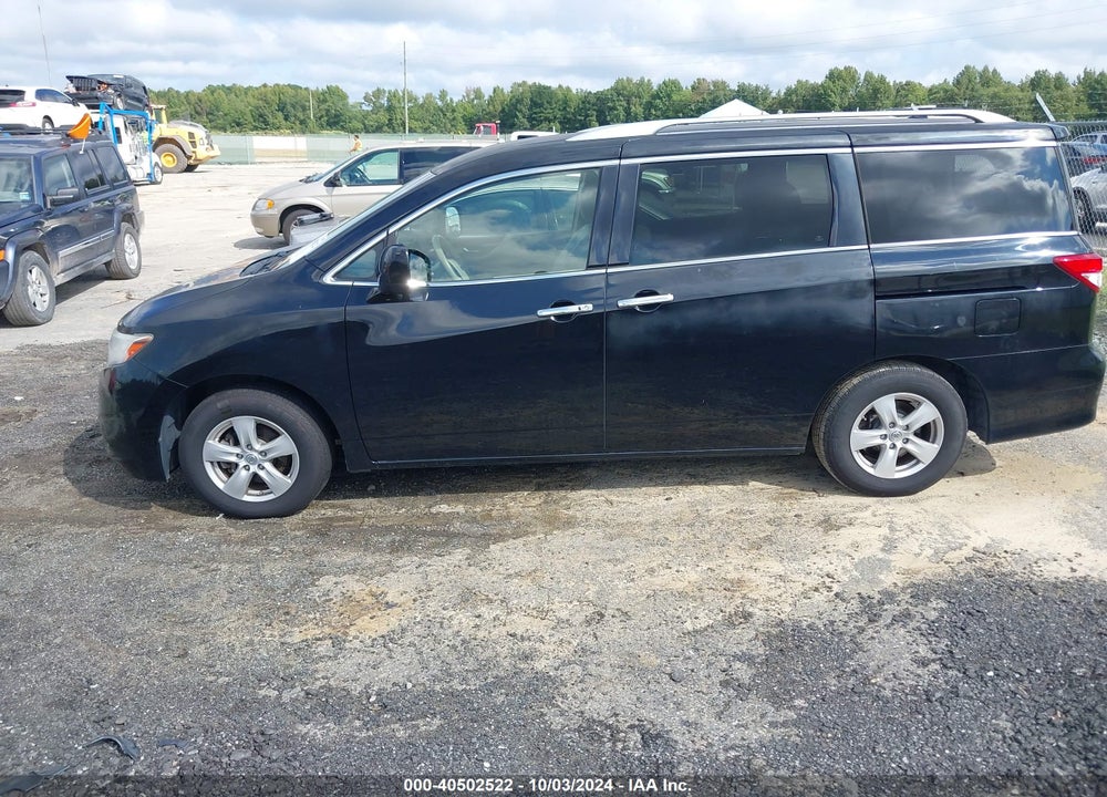 2014 NISSAN QUEST SV VIN: JN8AE2KP2E9105349