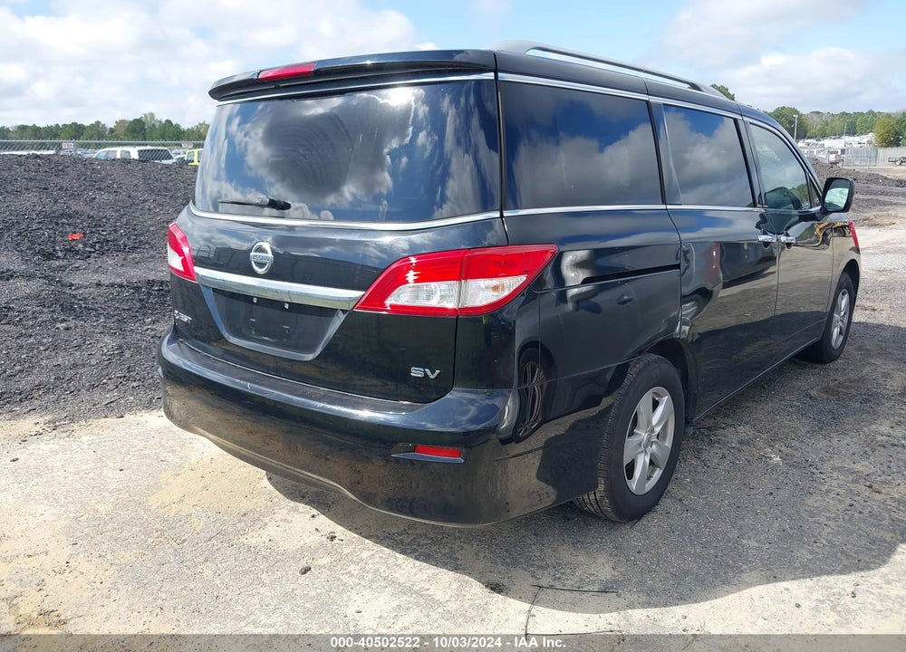 2014 NISSAN QUEST SV VIN: JN8AE2KP2E9105349