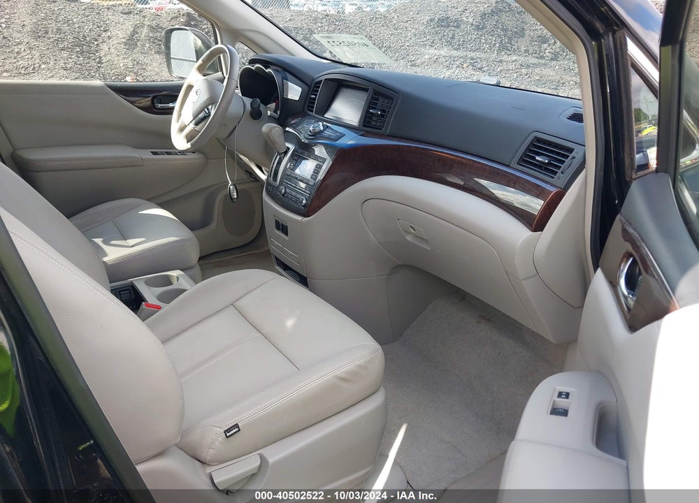 2014 NISSAN QUEST SV VIN: JN8AE2KP2E9105349