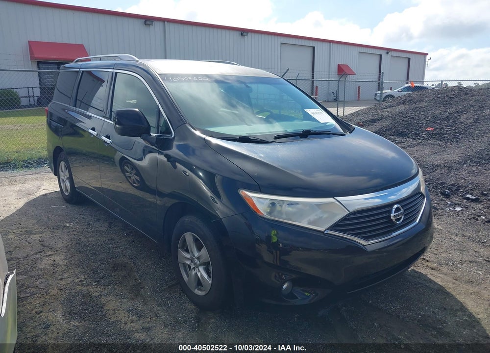 2014 NISSAN QUEST SV VIN: JN8AE2KP2E9105349
