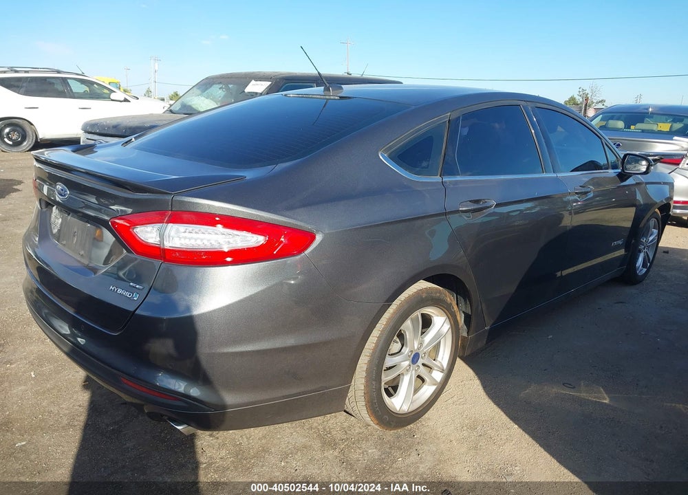 2016 FORD FUSION HYBRID SE VIN: 3FA6P0LU8GR208258