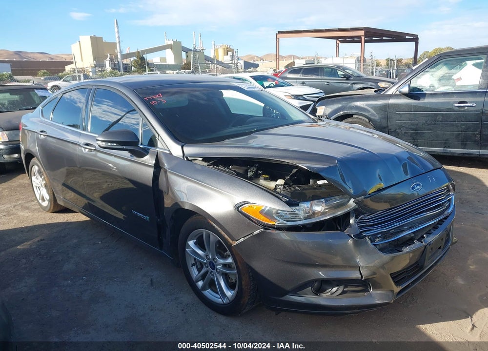 2016 FORD FUSION HYBRID SE VIN: 3FA6P0LU8GR208258