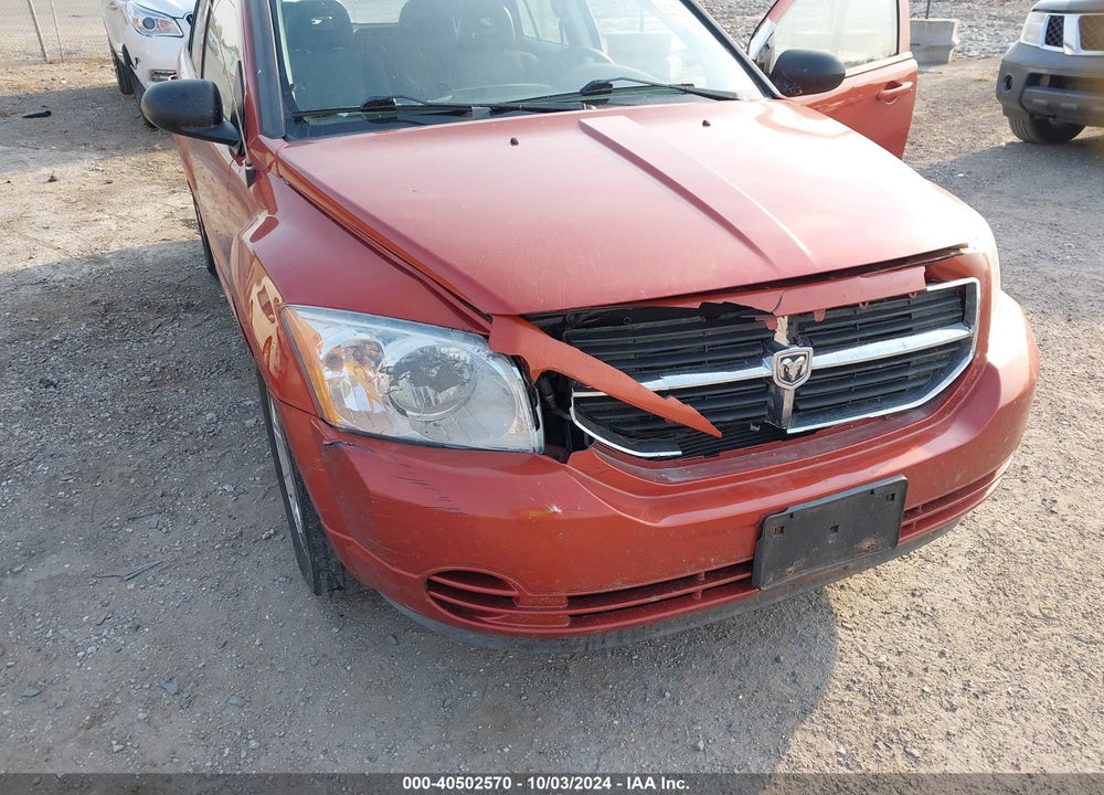 2009 DODGE CALIBER SXT VIN: 1B3HB48A19D112279