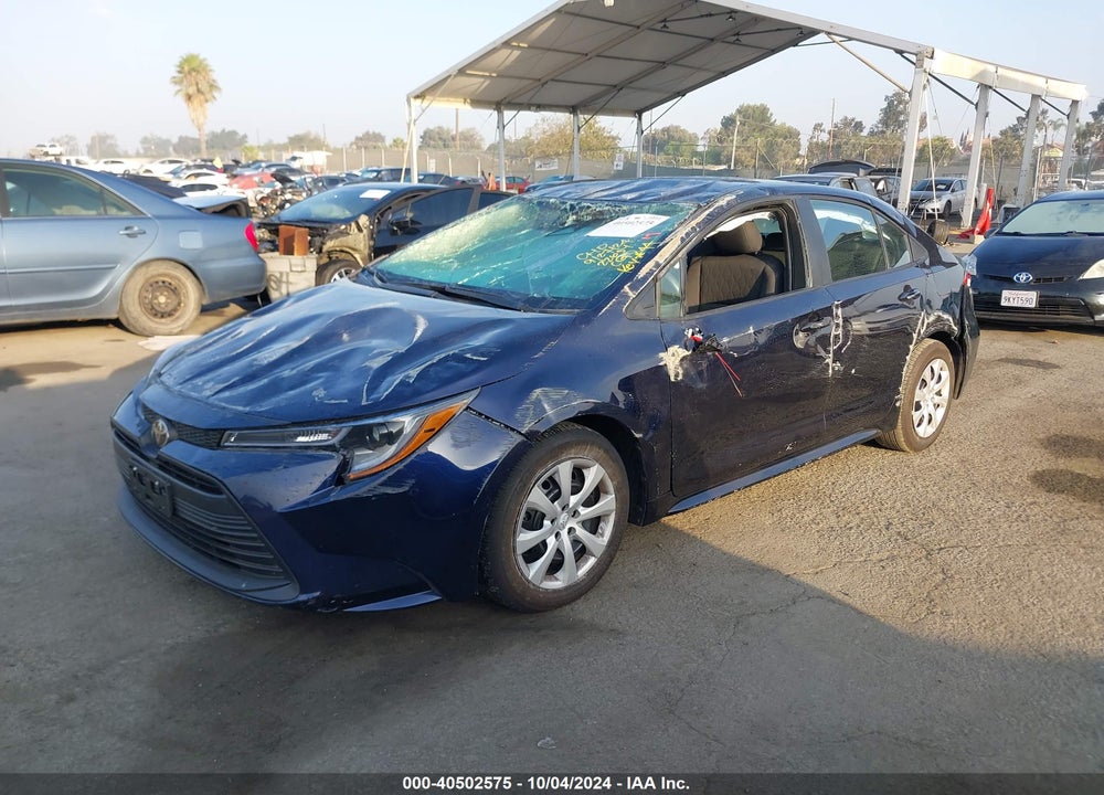 2024 TOYOTA COROLLA LE VIN: 5YFB4MDE8RP165985