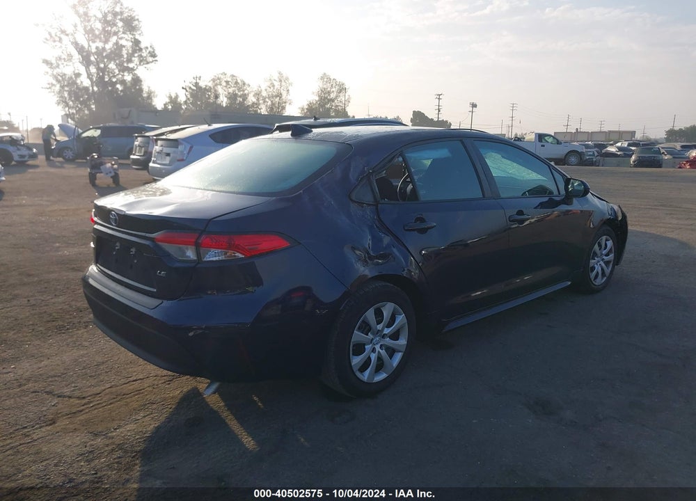 2024 TOYOTA COROLLA LE VIN: 5YFB4MDE8RP165985