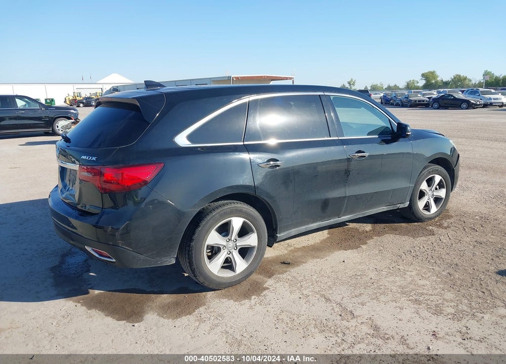 2015 ACURA MDX VIN: 5FRYD3H2XFB009473