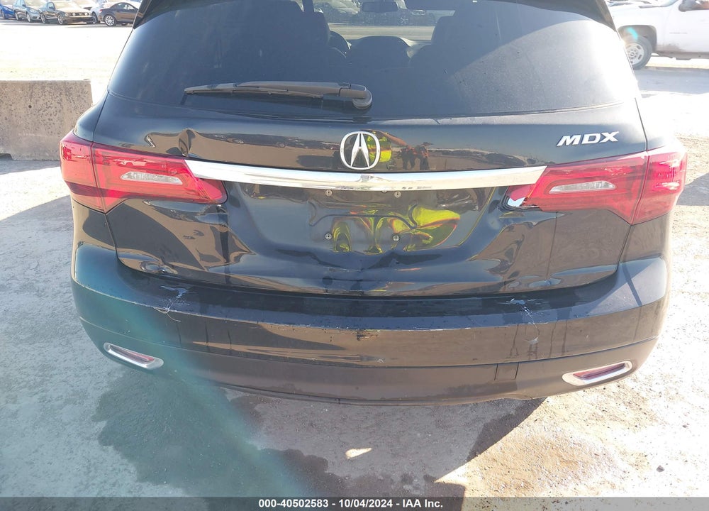 2015 ACURA MDX VIN: 5FRYD3H2XFB009473