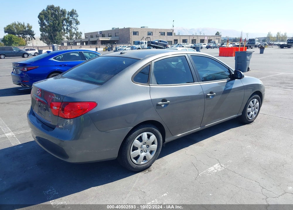 2008 HYUNDAI ELANTRA GLS/SE VIN: KMHDU46D38U350293