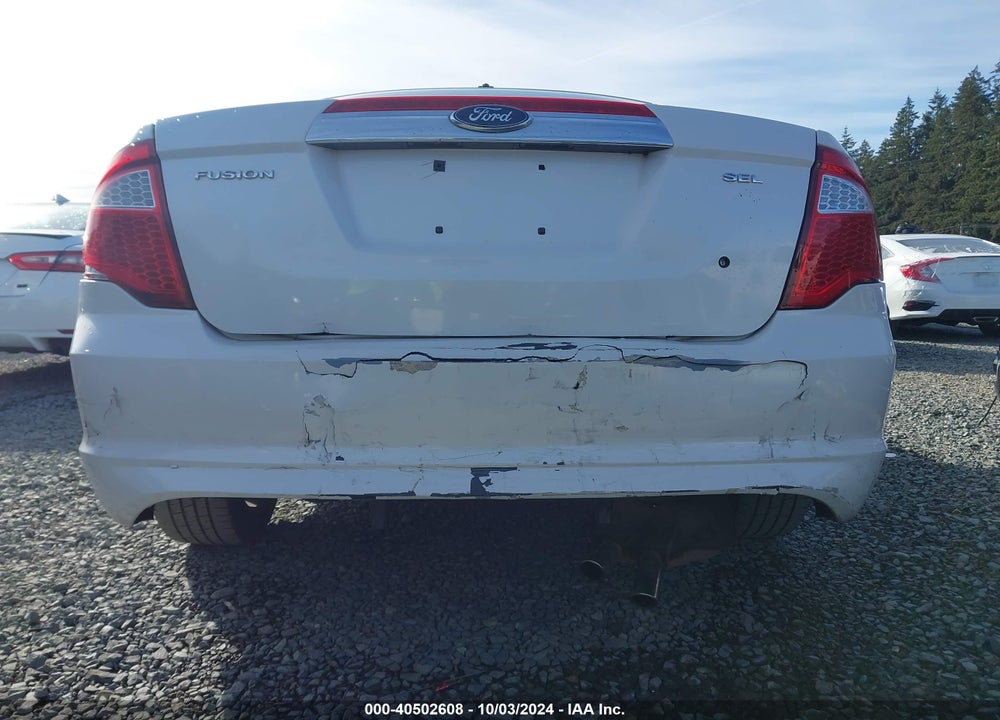 2011 FORD FUSION SEL VIN: 3FAHP0JA0BR257965