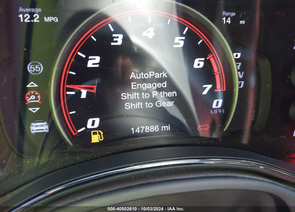 2018 DODGE DURANGO SRT AWD VIN: 1C4SDJGJ9JC219119