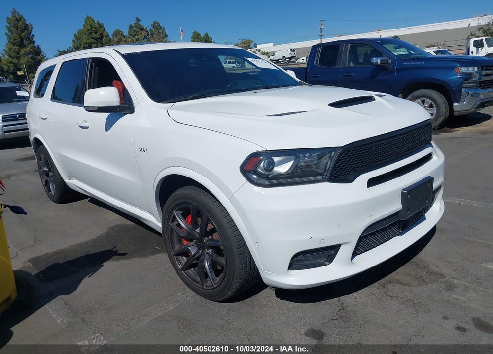 2018 DODGE DURANGO SRT AWD VIN: 1C4SDJGJ9JC219119