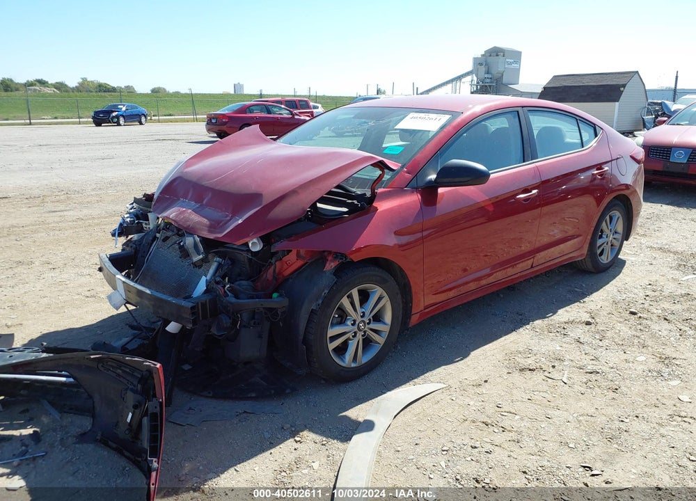 2017 HYUNDAI ELANTRA SE VIN: KMHD84LF7HU208250