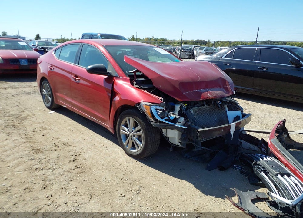 2017 HYUNDAI ELANTRA SE VIN: KMHD84LF7HU208250