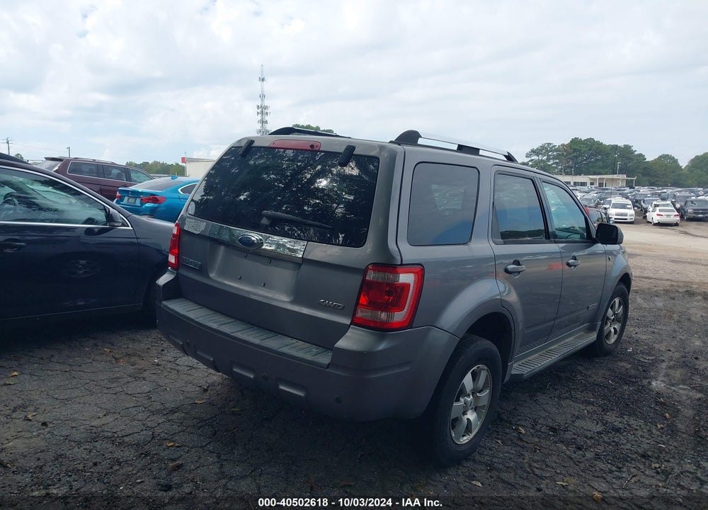 2008 FORD ESCAPE LIMITED VIN: 1FMCU94168KC33398