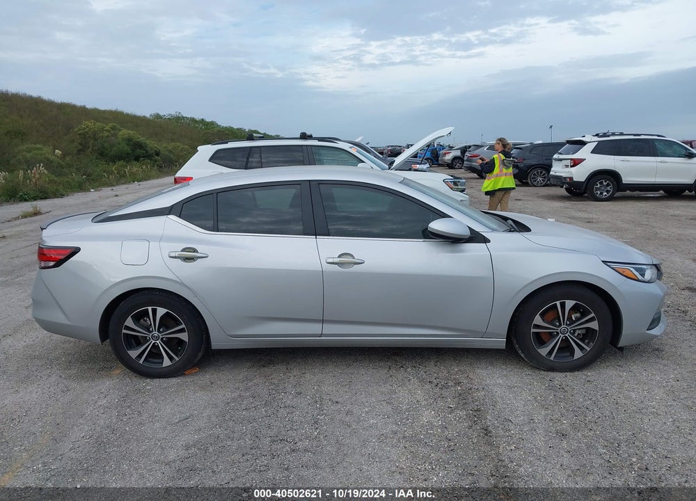 2022 NISSAN SENTRA SV XTRONIC CVT VIN: 3N1AB8CVXNY307440