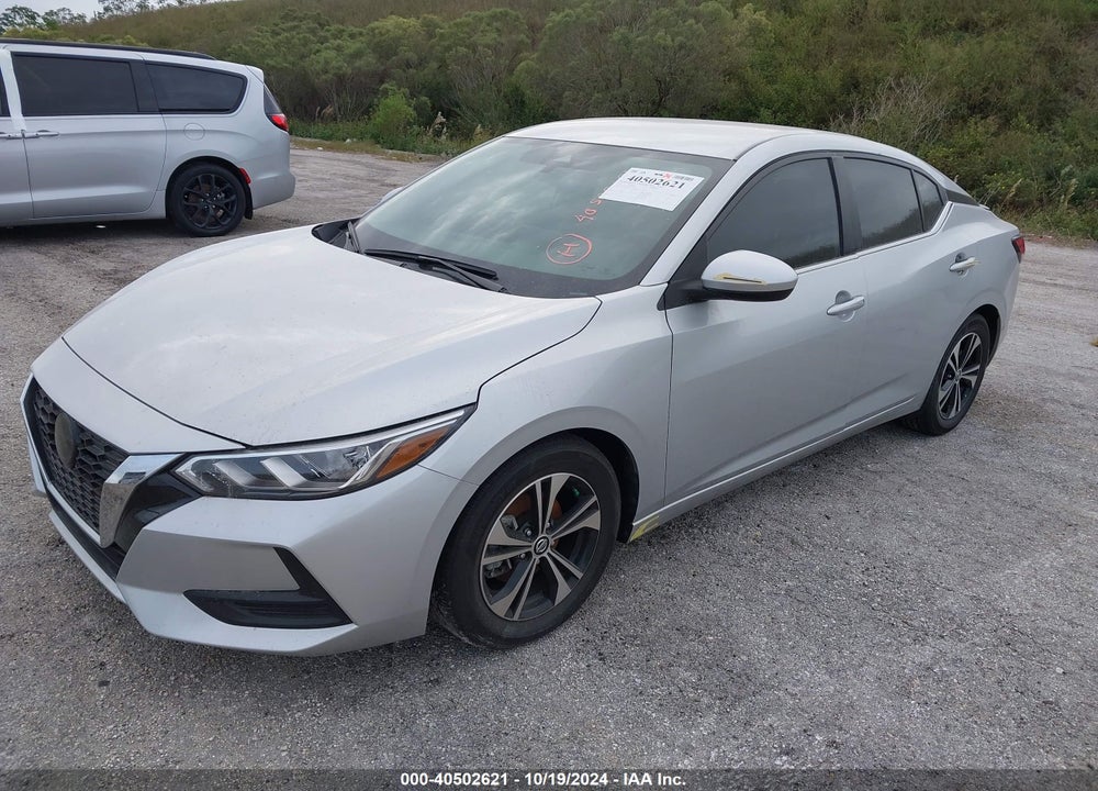 2022 NISSAN SENTRA SV XTRONIC CVT VIN: 3N1AB8CVXNY307440