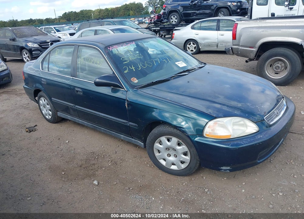 1998 HONDA CIVIC LX VIN: 2HGEJ6677WH619890