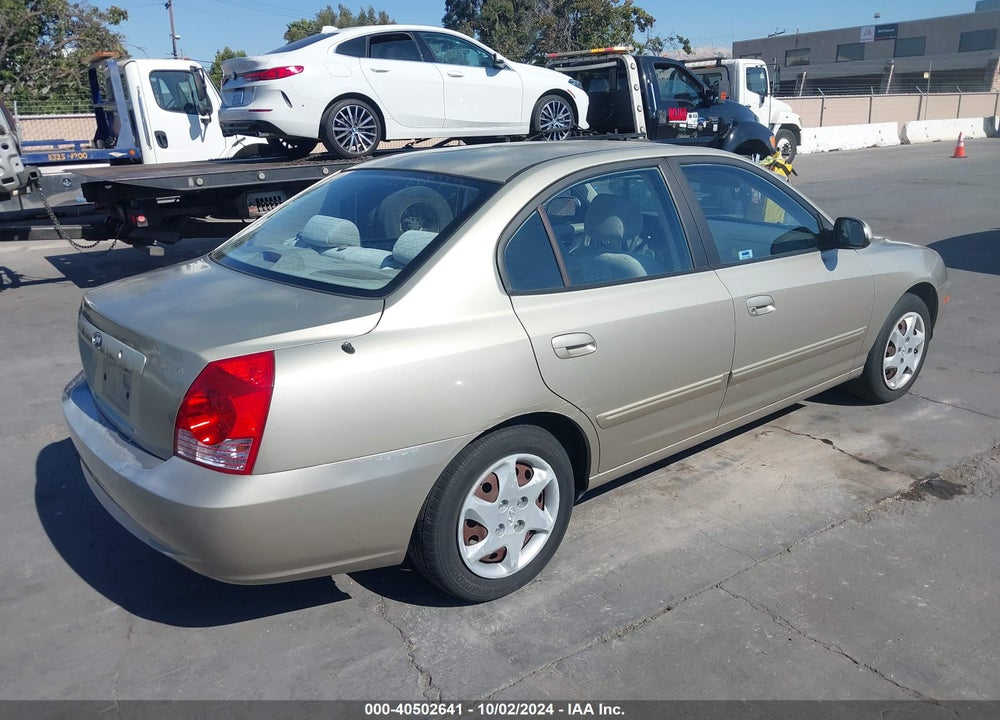 2005 HYUNDAI ELANTRA GLS/GT VIN: KMHDN46D65U150632