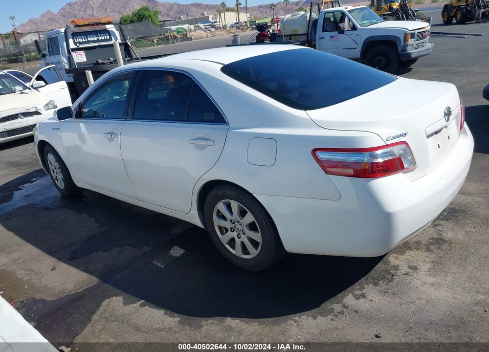 2008 TOYOTA CAMRY HYBRID VIN: JTNBB46K183047336