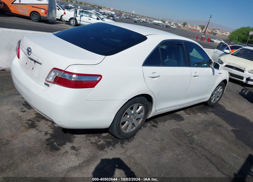 2008 TOYOTA CAMRY HYBRID VIN: JTNBB46K183047336