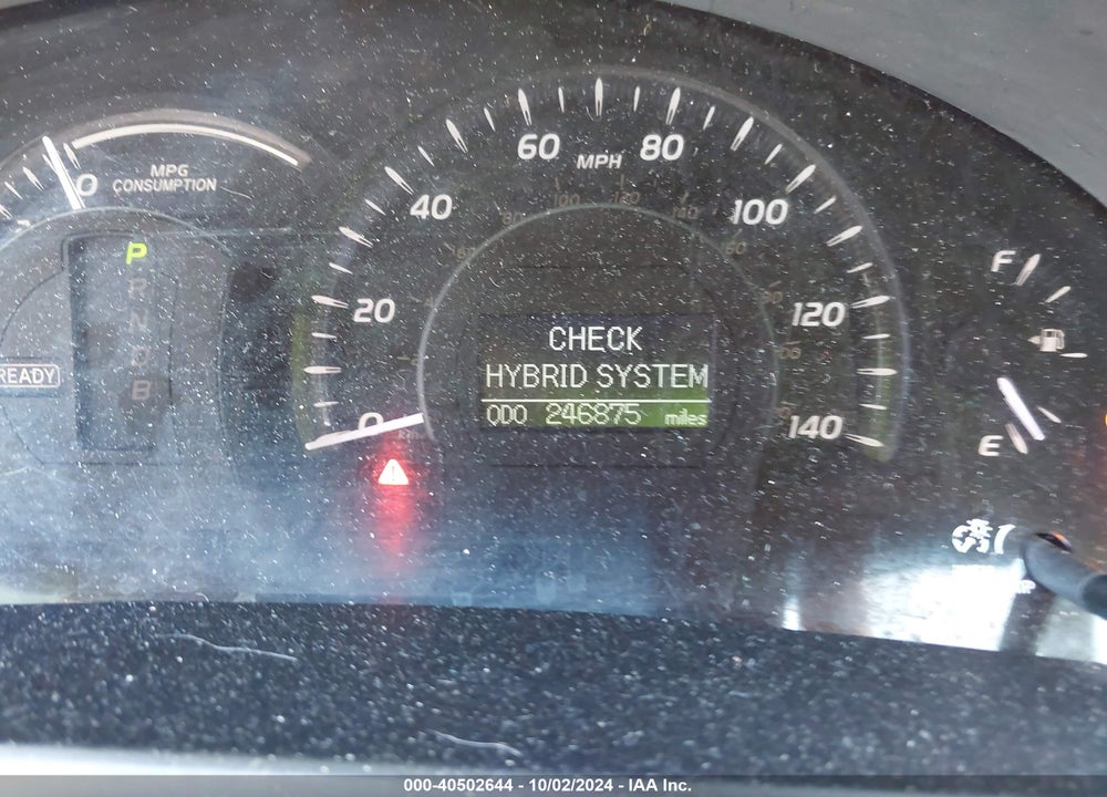 2008 TOYOTA CAMRY HYBRID VIN: JTNBB46K183047336