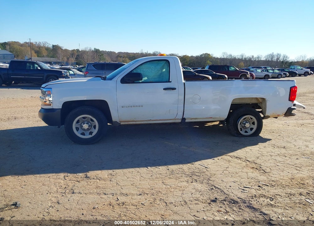 2018 CHEVROLET SILVERADO 1500 WT VIN: 1GCNCNEH2JZ143165