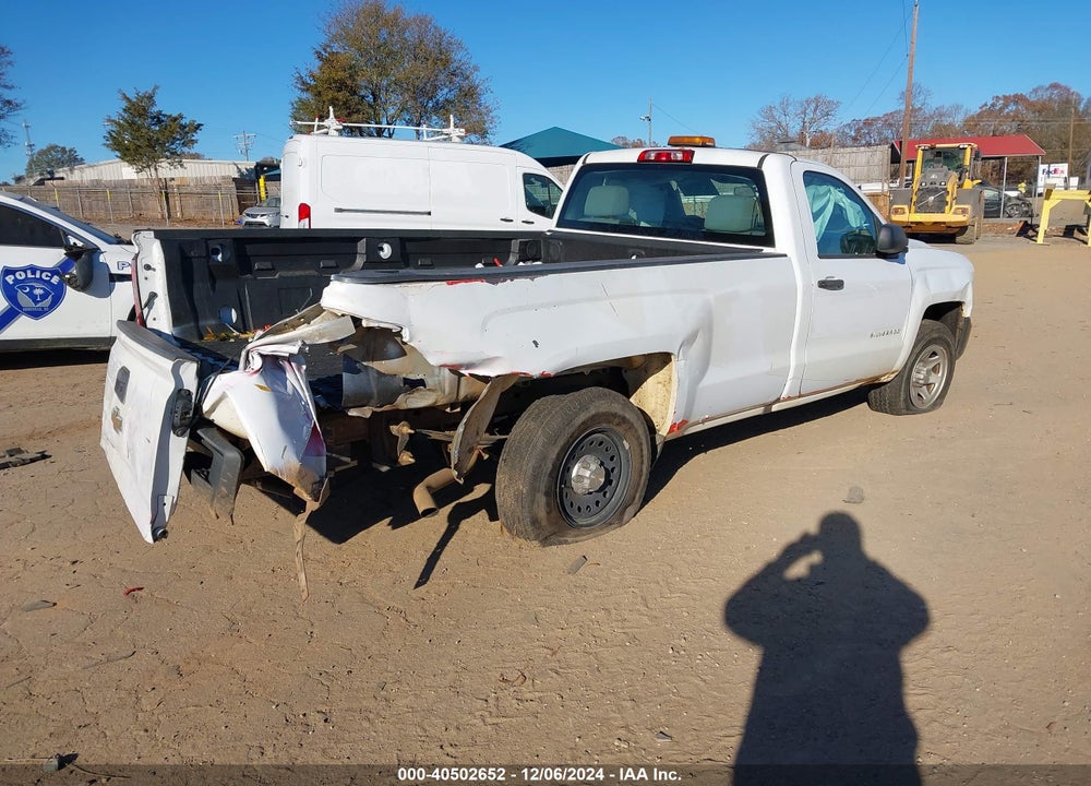2018 CHEVROLET SILVERADO 1500 WT VIN: 1GCNCNEH2JZ143165