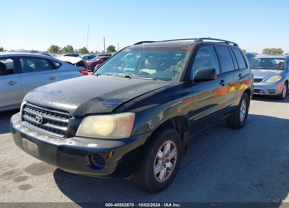2003 TOYOTA HIGHLANDER V6 VIN: JTEGF21A330099994