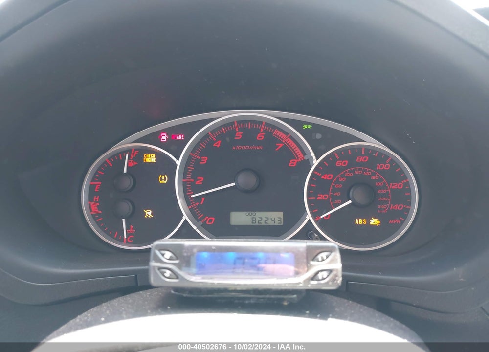 2011 SUBARU IMPREZA VIN: JF1GR7E67BG815905
