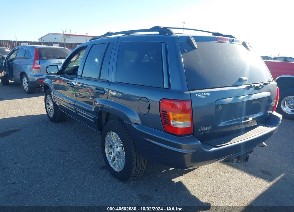 2003 JEEP GRAND CHEROKEE LIMITED VIN: 1J8GW58J13C596271