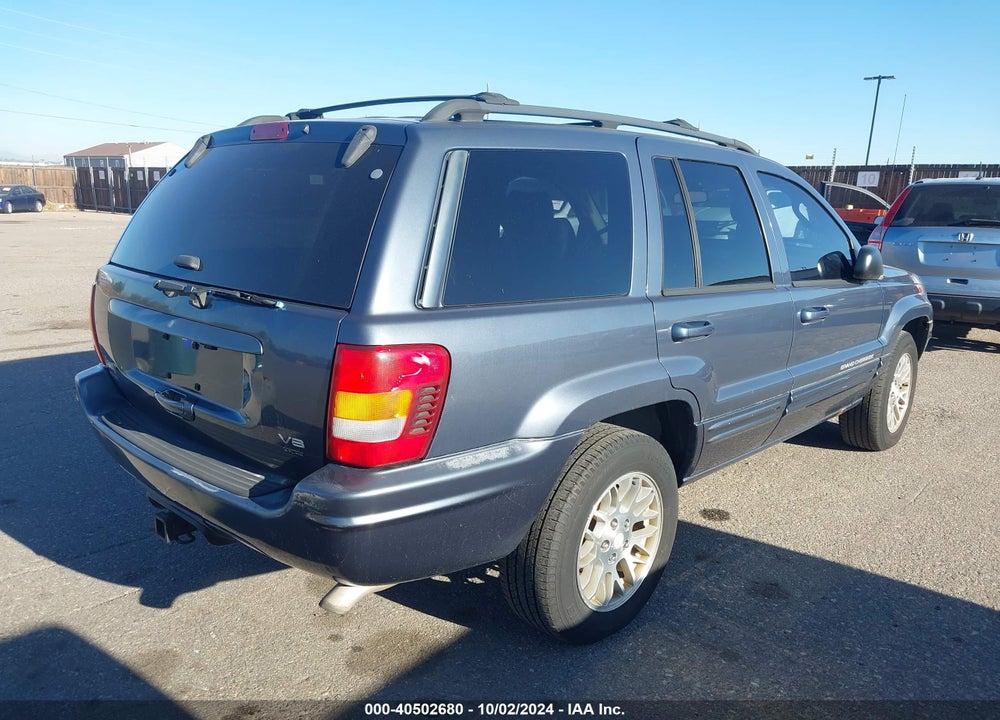 2003 JEEP GRAND CHEROKEE LIMITED VIN: 1J8GW58J13C596271